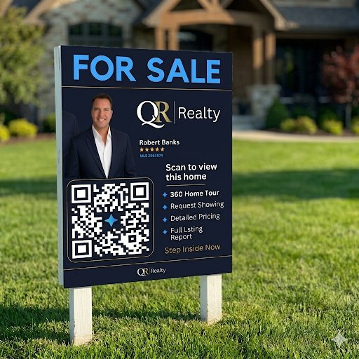 QR Buddy For Sale yard sign